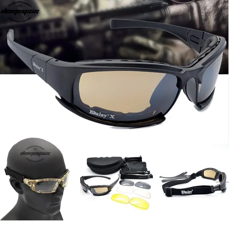 Gaming Glasses Uv - Daisy Tactische Bril Zonnebril Heren Zonnebril