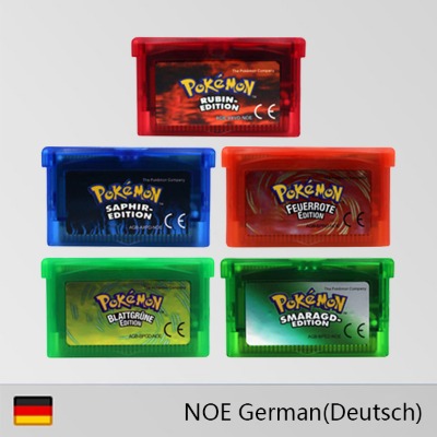 Gaming Console Video - GBA Game Cartridge 32-Bit Videogame Console
