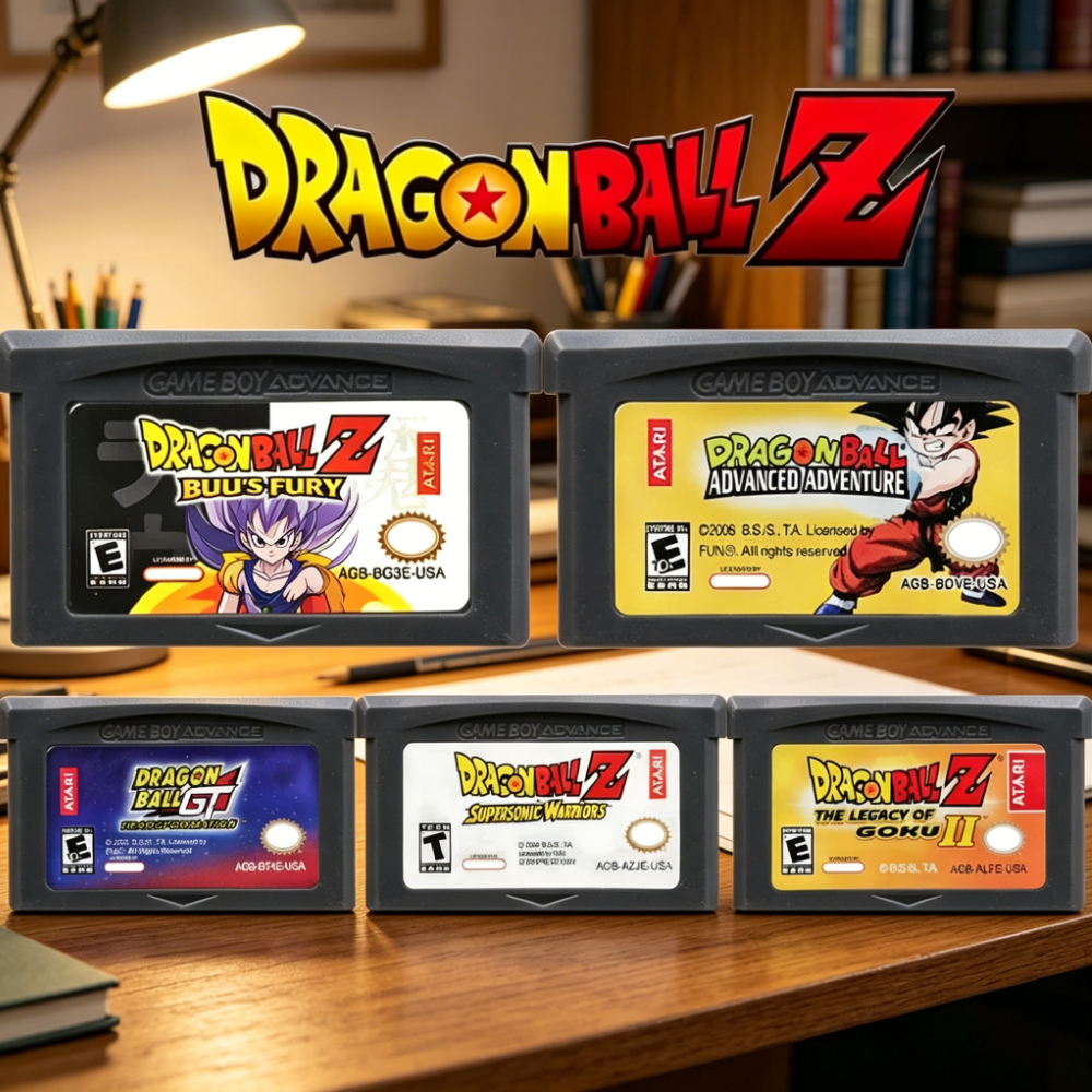 Gaming Console Video - USA/EUR Dragon Ball GBA Game Cartridge