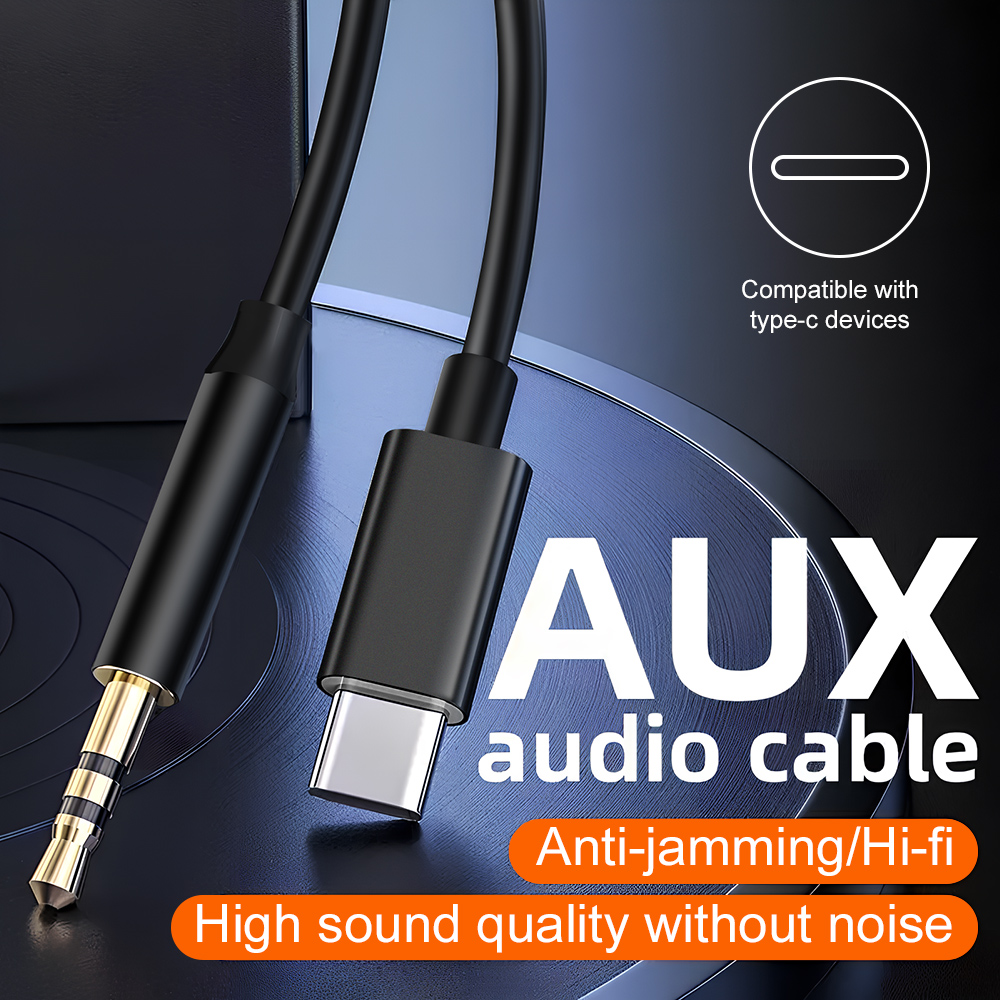 Gaming Console Brands - Type-C naar 3,5 mm AUX-audiokabel Hi-Fi