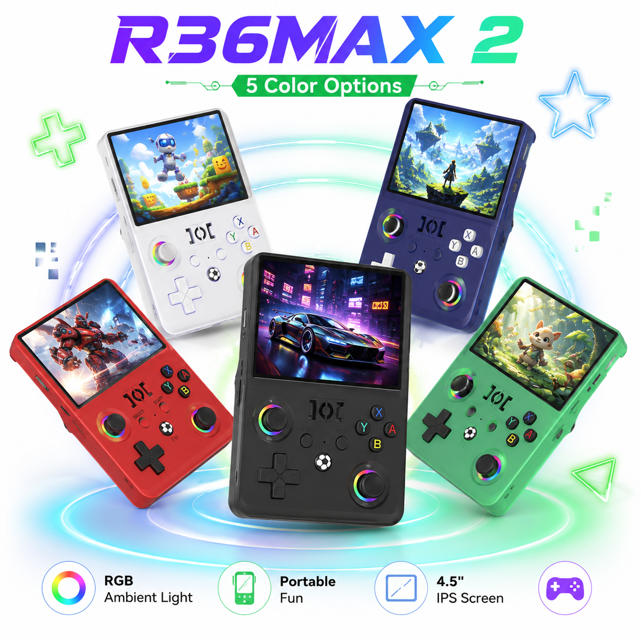 Gaming Console Online - WiFi Online Battle R36 MAX2 Retro