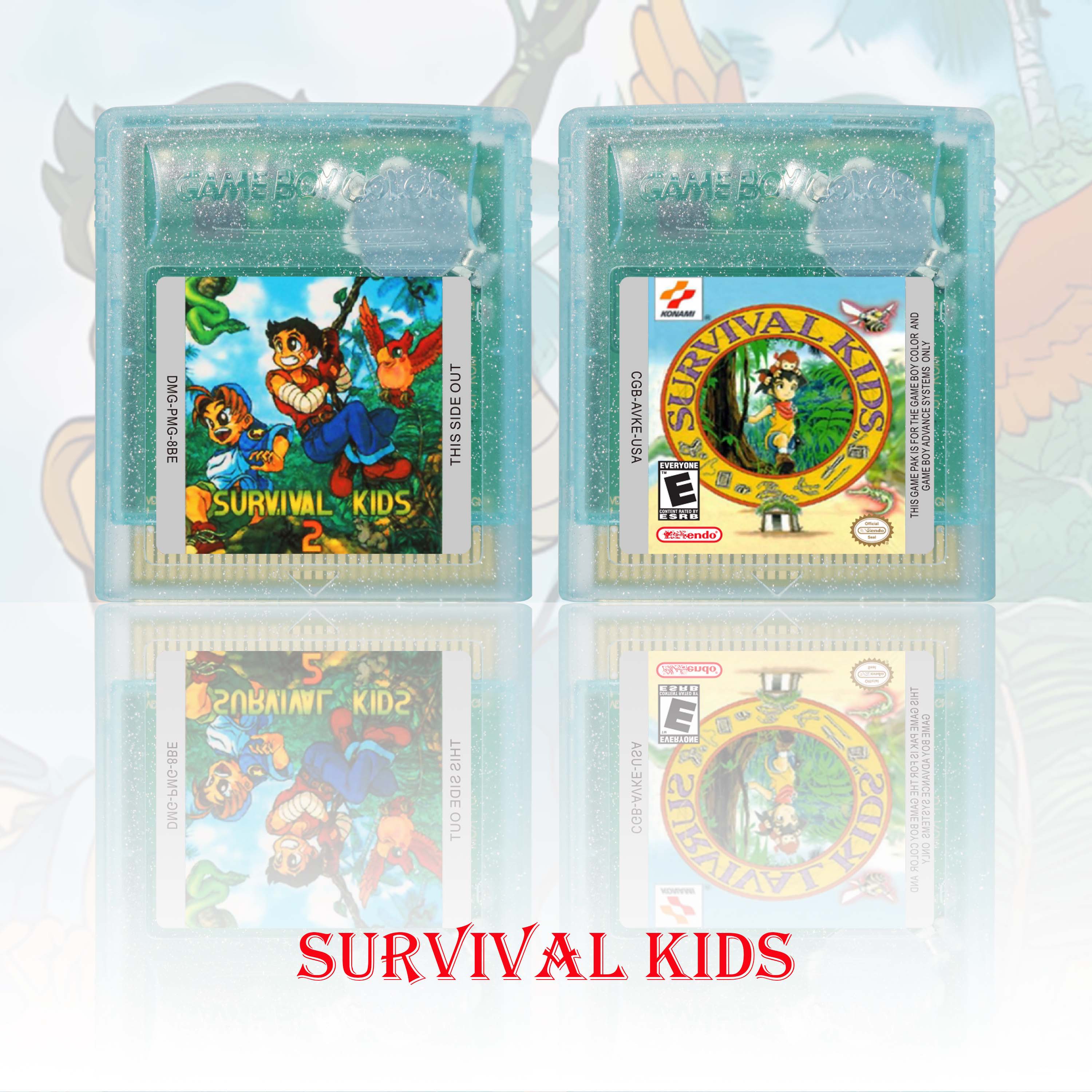 Gaming Console Video - Survival Kids Series GBC Game Cartridge