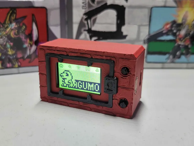 Gaming Console Esp32 - Uitgebreide VPET Digimon V-Pet ESP32 Lilygo-gebaseerde