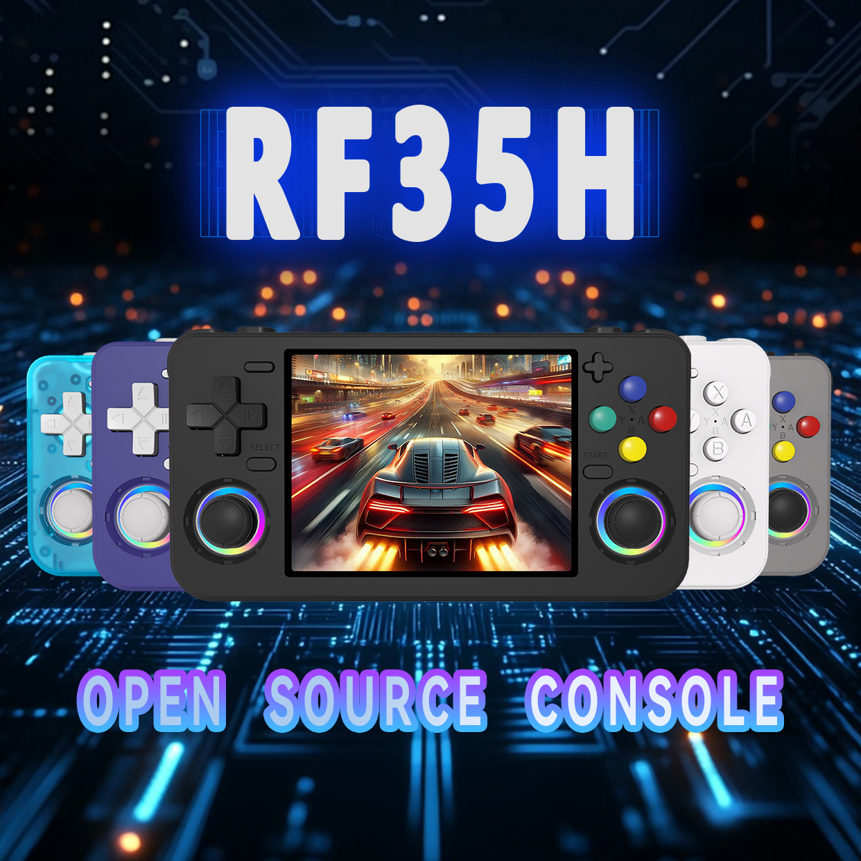 Gaming Console In 2026 - RF35H Handheld Gameconsole Open Source Linux
