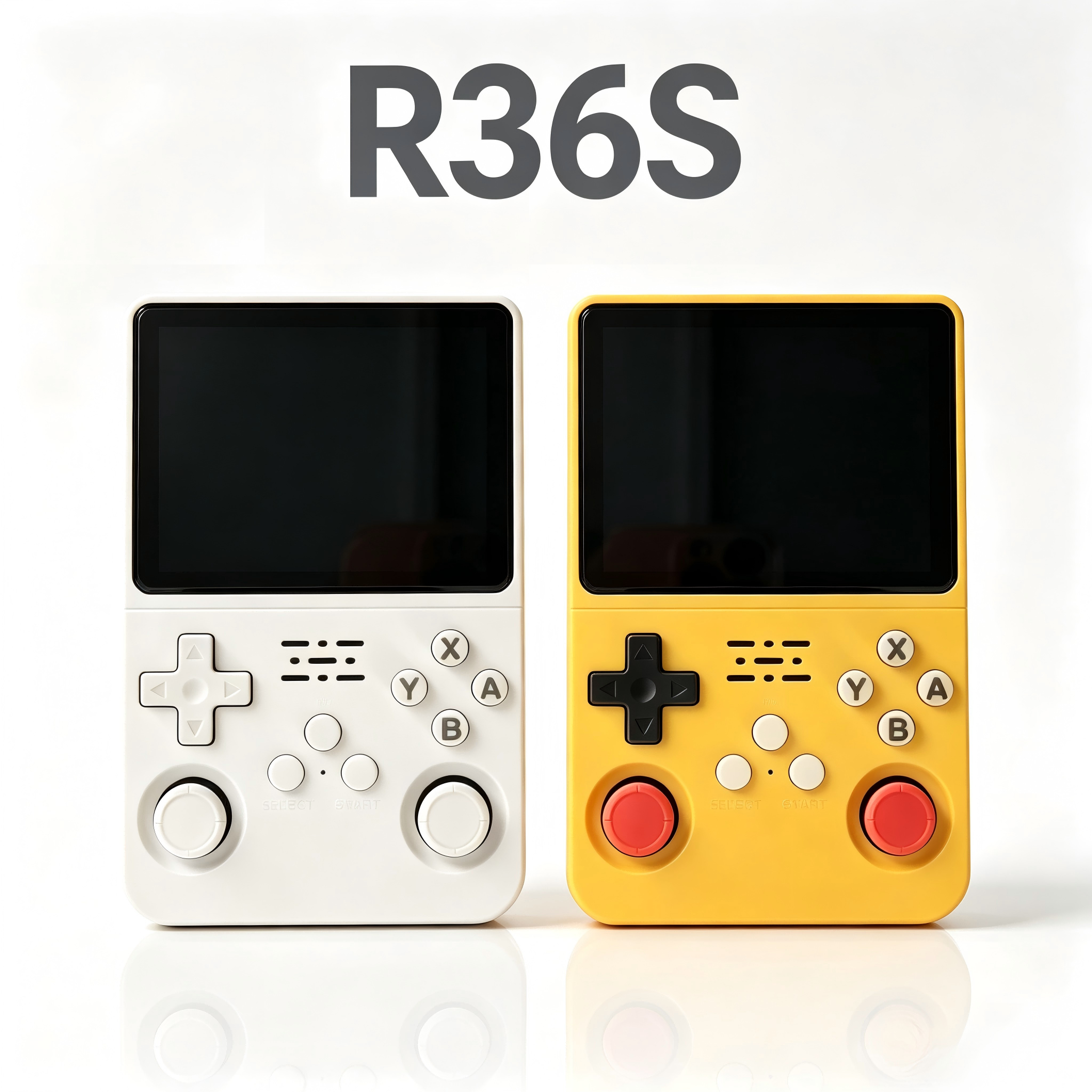Gaming Console Tower - R36S Pocket Retro Handheld Gameconsole, 3,5