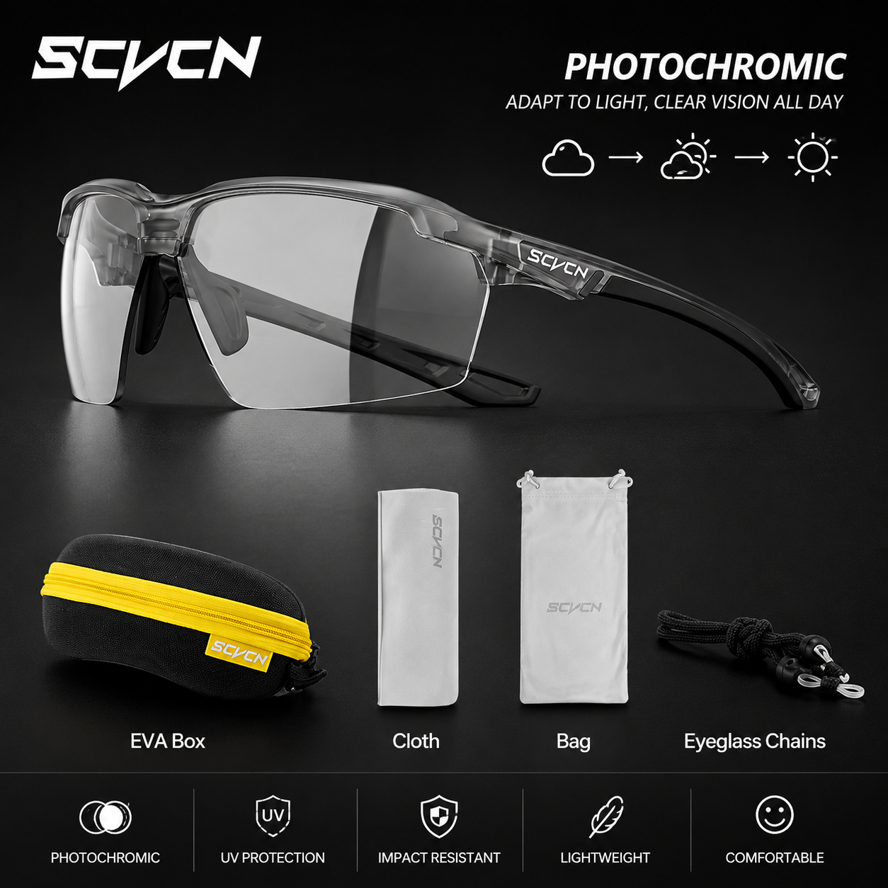 Gaming Glasses Uv - SCVCN Explosiebestendige Jacht CS Oorlogsspel Bril