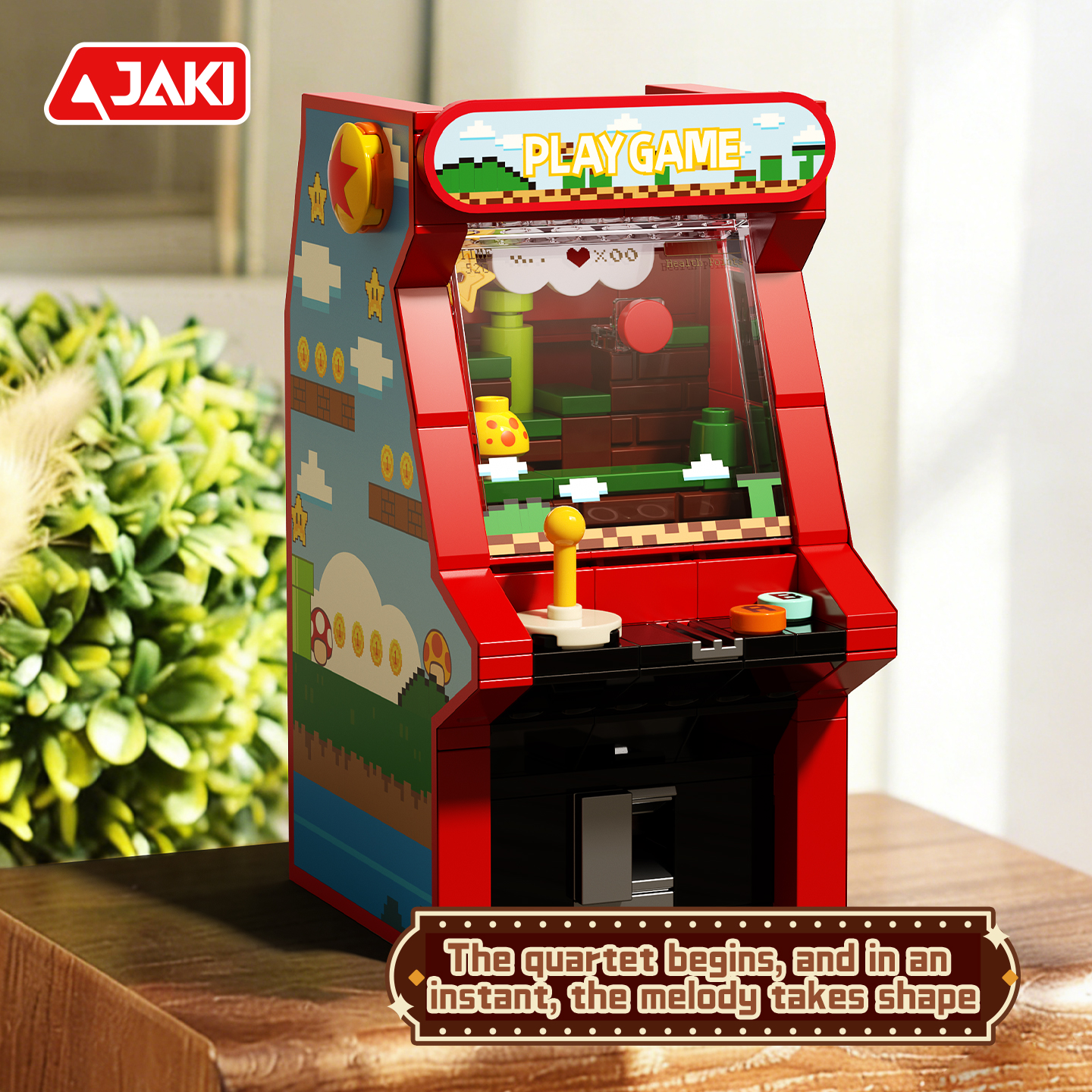 Gaming Console Lego - JAKI Retro Electronics Series Game Console
