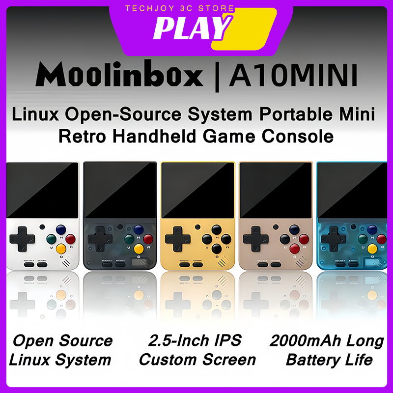 Gaming Console Online - Moolinbox A10Mini 2,8-inch Linux Mini Open