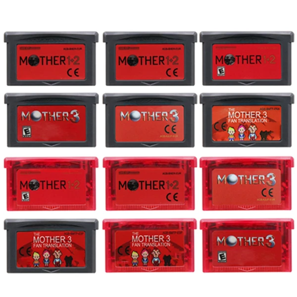 Gaming Console Video - Mother Series GBA Game Cartridge 32-bits