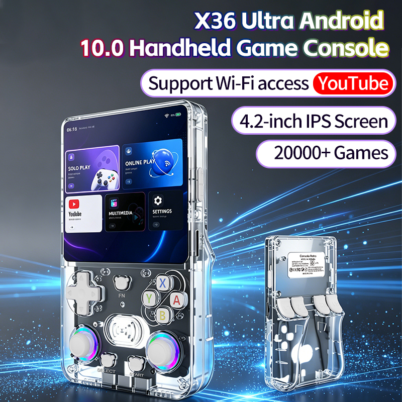 Gaming Console Online - X36 Ultra Handheld Gameconsole 4,2 inch