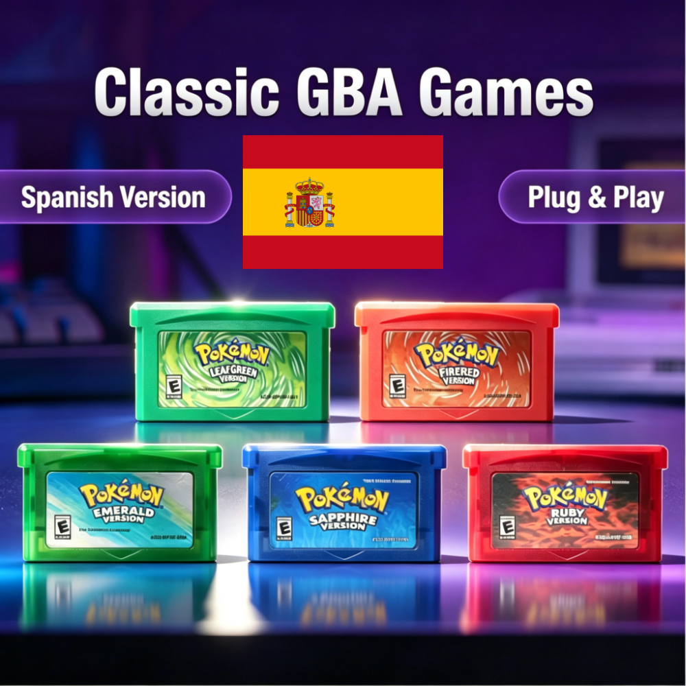 Gaming Console Video - España GBA Game Pokemon Series 32