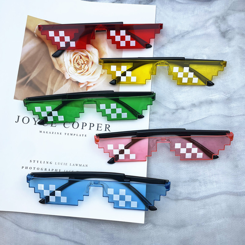 Gaming Glasses Uv - Mozaïek Voor Mannen En Vrouwen Pixel
