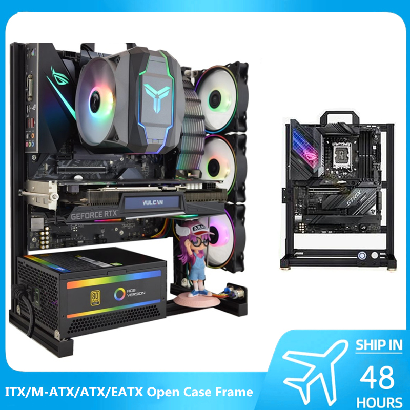 MOD ATX Open PC Case Frame Voo - Gaming Console Tower recensie en prijs