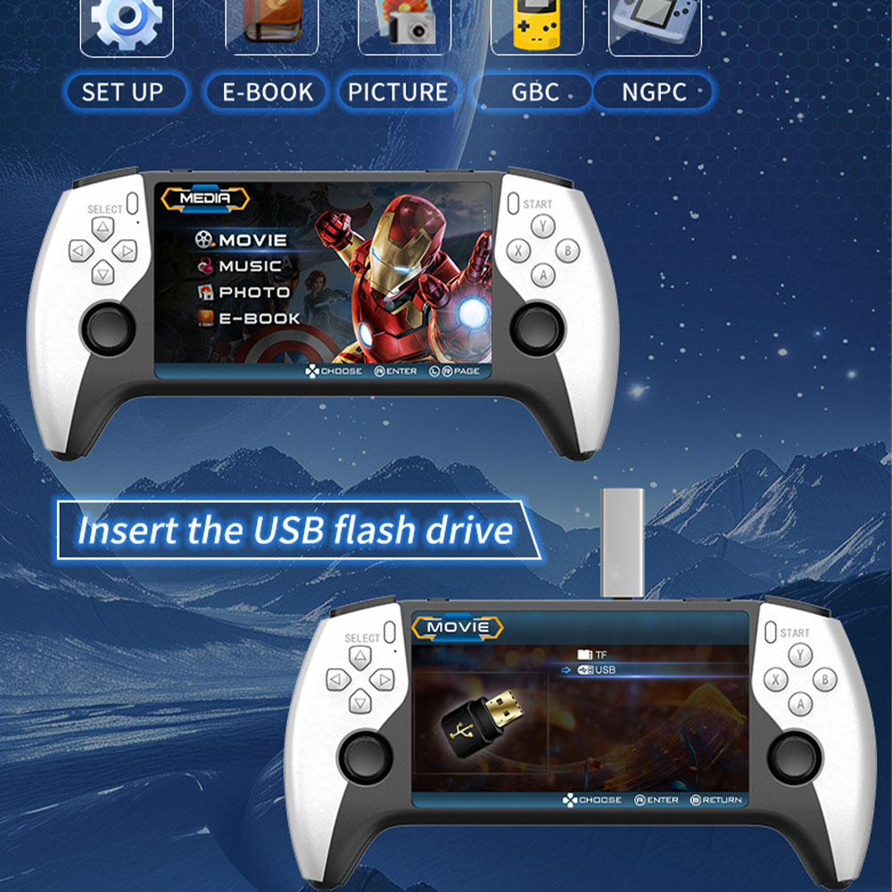 2026 Nieuwe SF3500 5 Inch Hand - Gaming Console In 2026 recensie en prijs