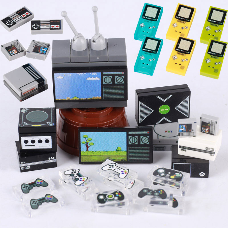 DIY Stad Klassieke TV Bouwstee - Gaming Console Lego recensie en prijs