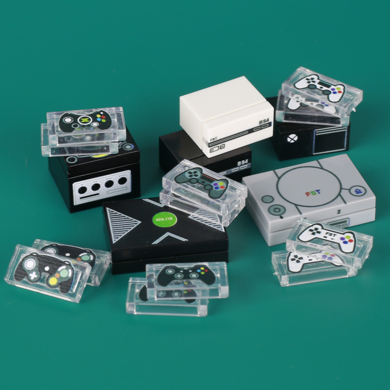 DIY Stad Klassieke TV Bouwstee - Gaming Console Lego recensie en prijs