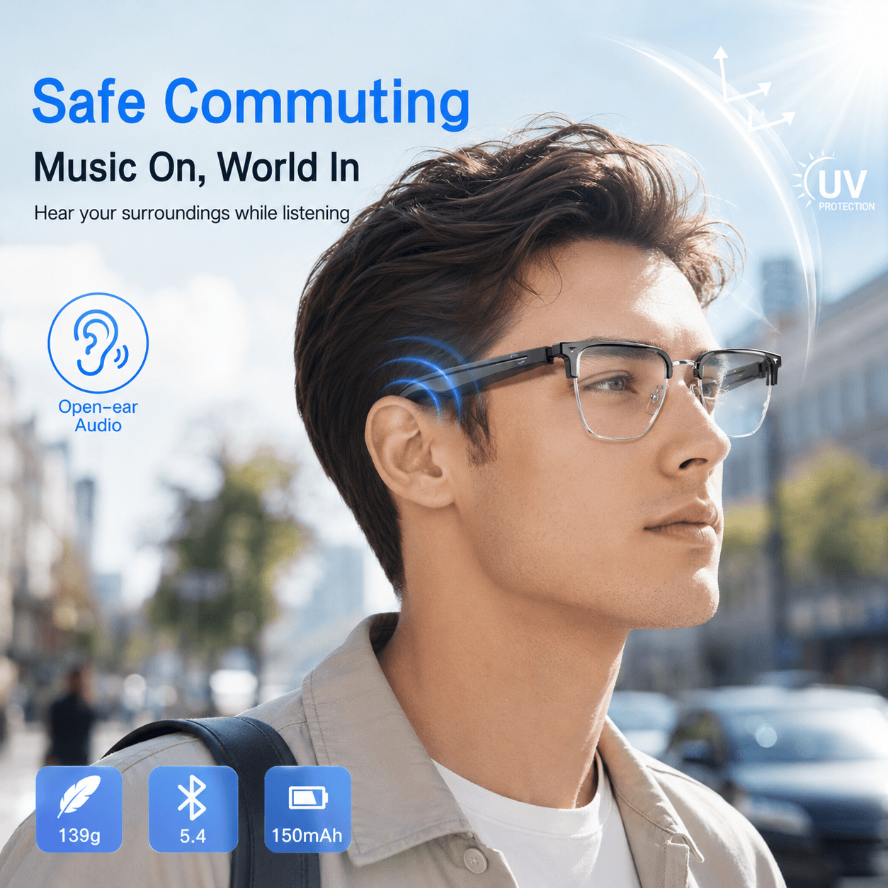 AIMB V2 Smart Bluetooth-bril B - Gaming Glasses Uv recensie en prijs