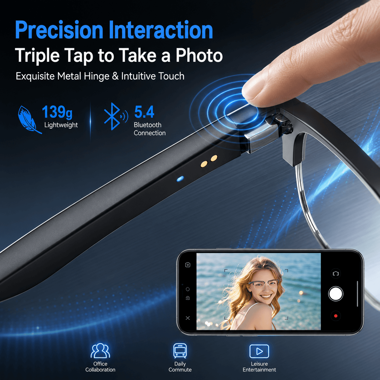 AIMB V2 Smart Bluetooth-bril B - Gaming Glasses Uv recensie en prijs