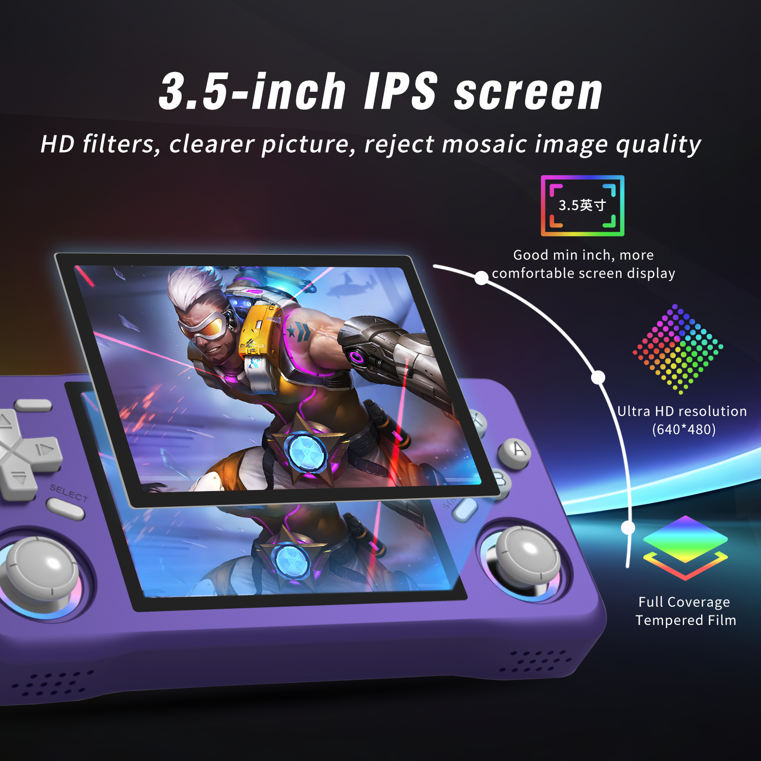 Nieuwe Handheld Xf35h Handheld - Gaming Console Online recensie en prijs