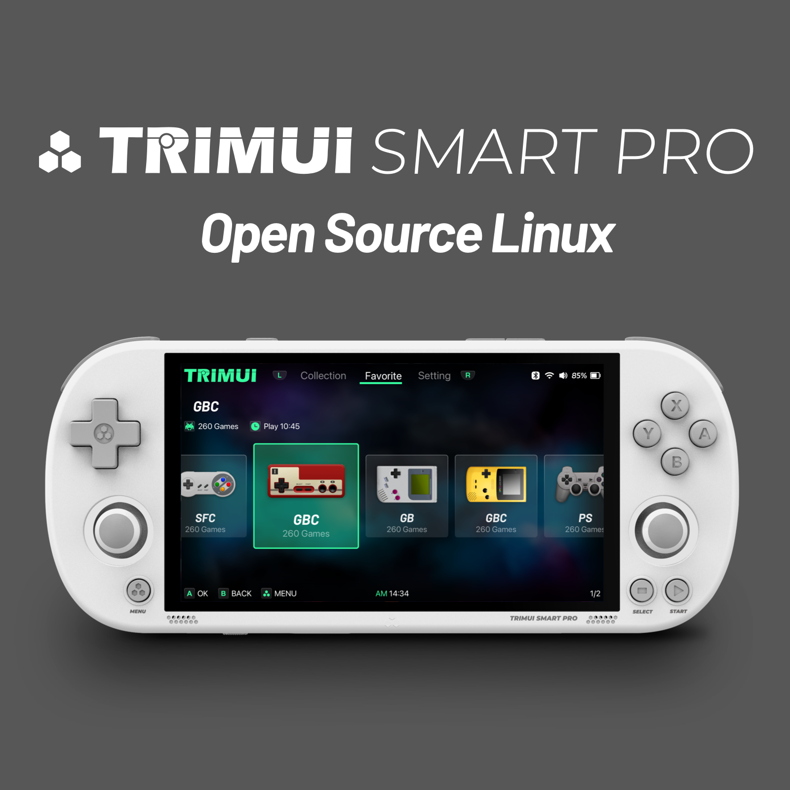 TRIMUI SMART PRO Open Source L - Gaming Console Tower recensie en prijs
