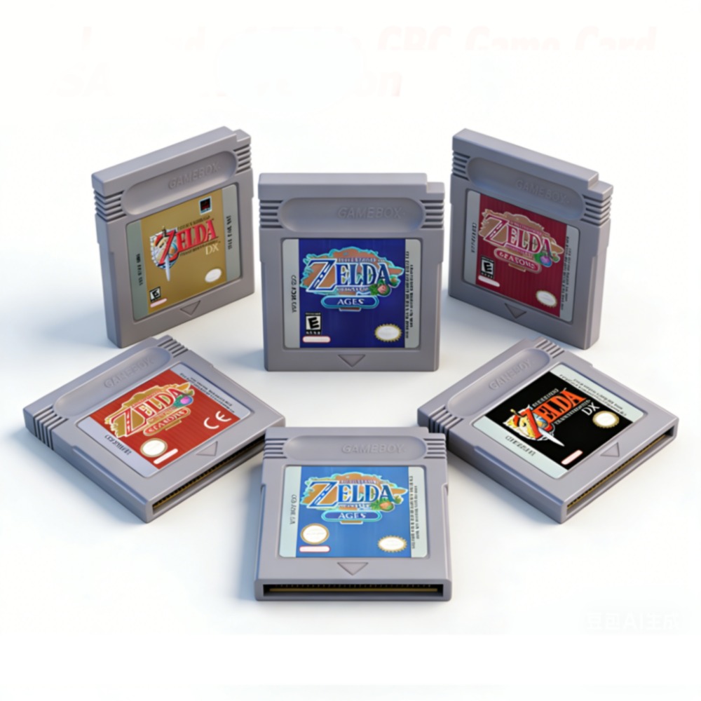 Zelda GBC Card 16 Bit videogam - Gaming Console Video recensie en prijs