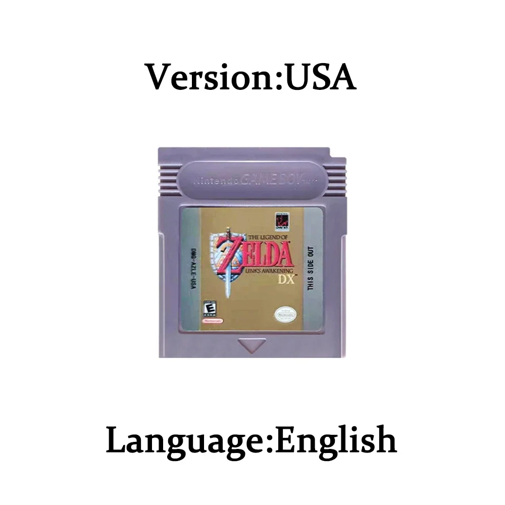Zelda GBC Card 16 Bit videogam - Gaming Console Video recensie en prijs