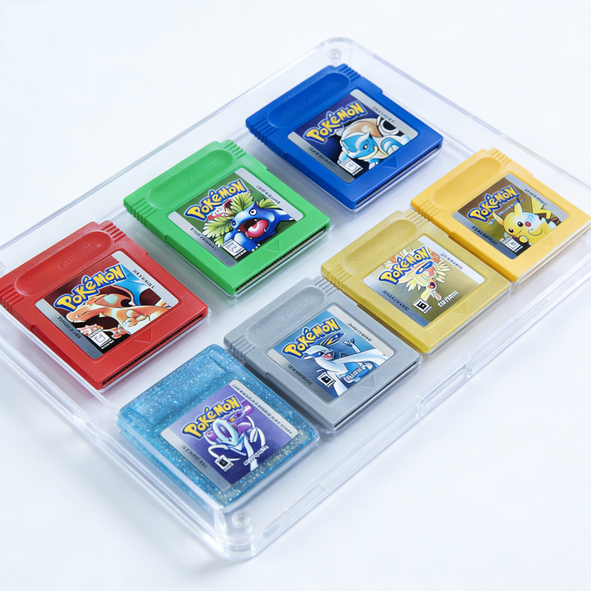 NIEUW***Pokemon Rood Blauw Kri - Gaming Console Video recensie en prijs