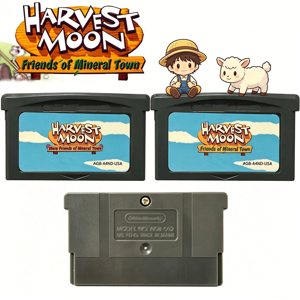 Harvest Moon GBA Game Cartridg - Gaming Console Video recensie en prijs