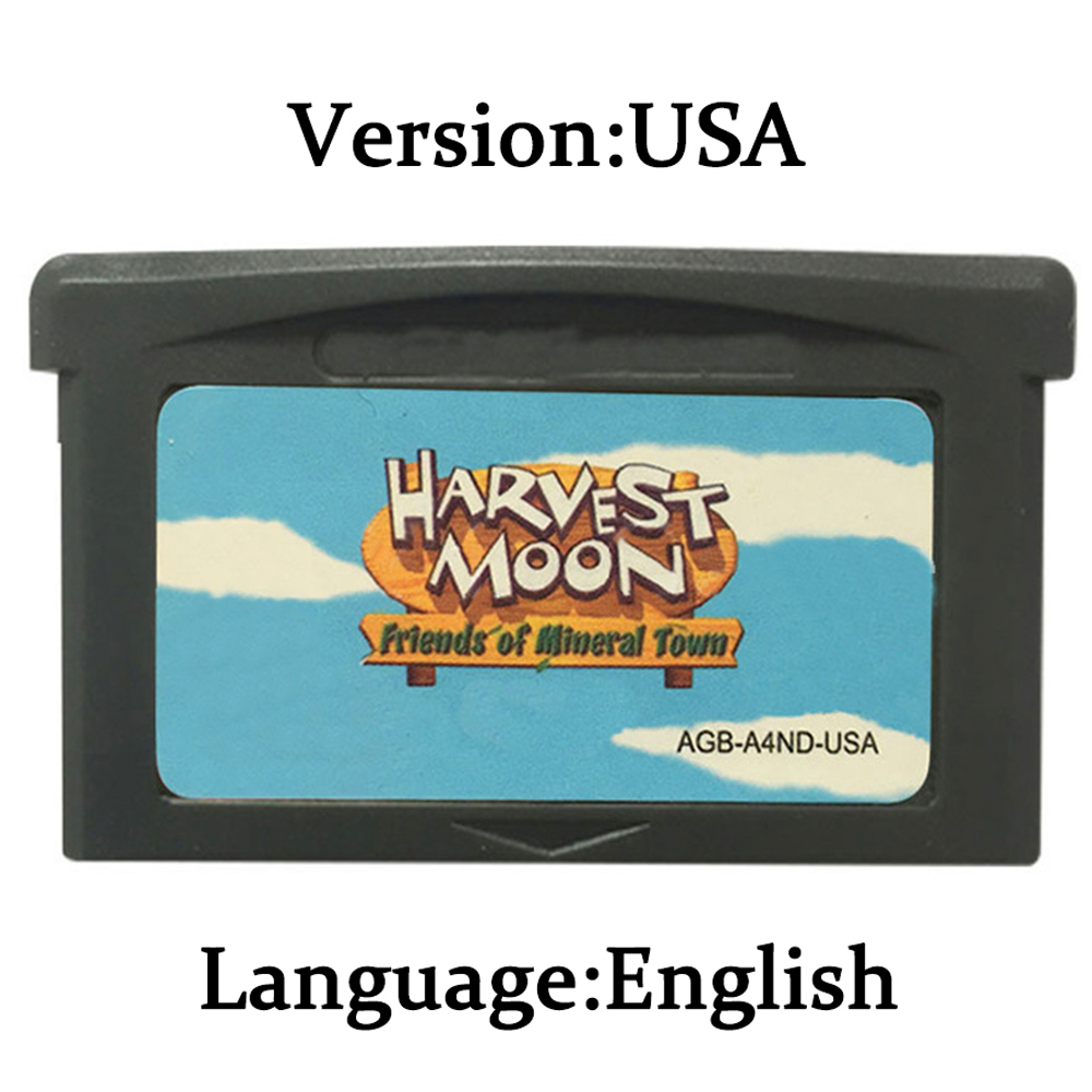 Harvest Moon GBA Game Cartridg - Gaming Console Video recensie en prijs