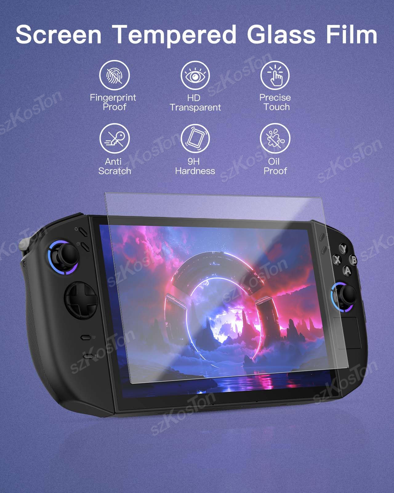1/2PCS 9H Hardheid Gehard Glas - Gaming Console Lenovo Legion Go recensie en prijs