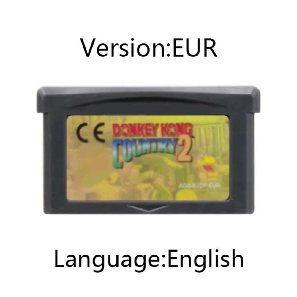 Donkey Kong GBA Game 32Bit Car - Gaming Console Video recensie en prijs