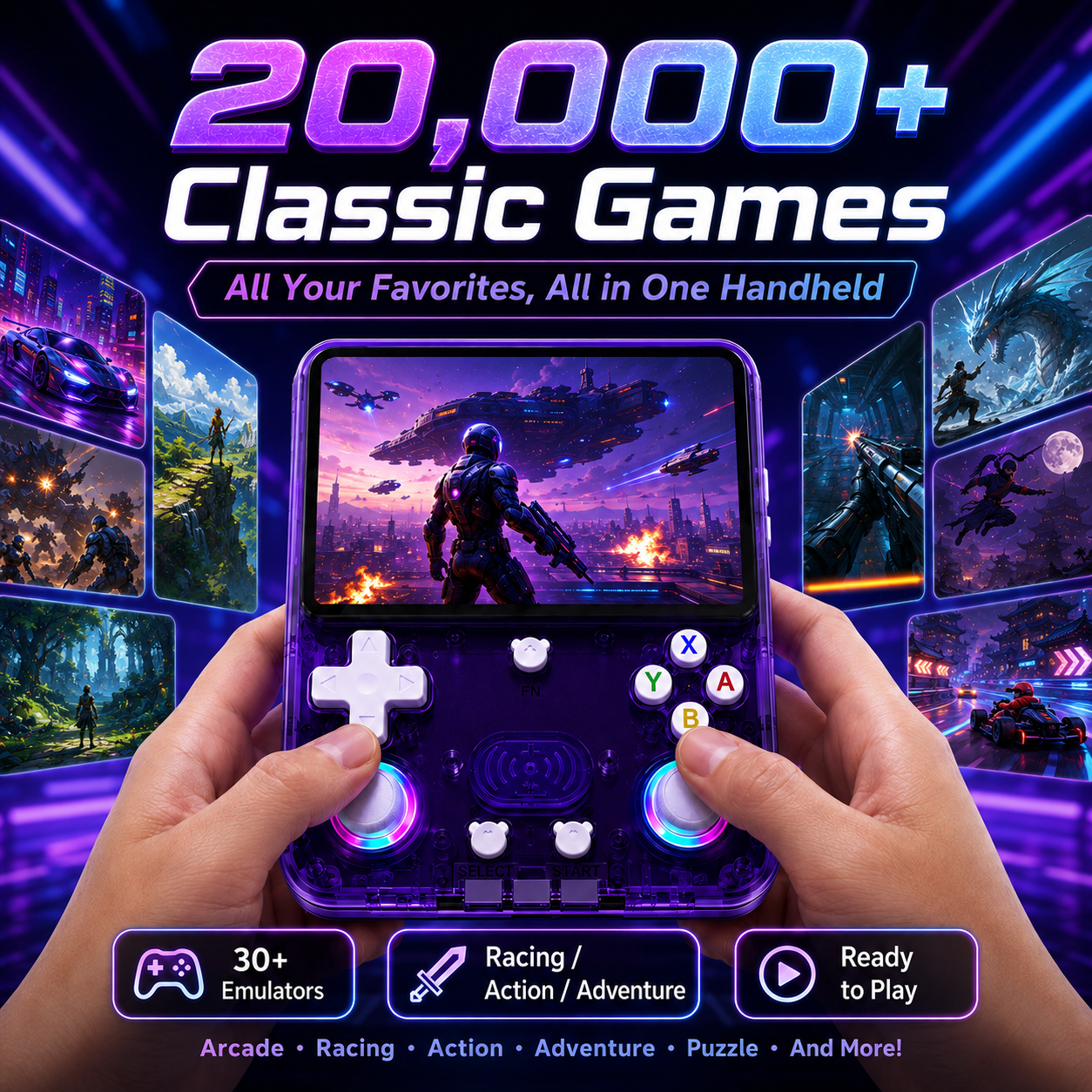 Nieuwe X36 Ultra Handheld Game - Gaming Console Online recensie en prijs