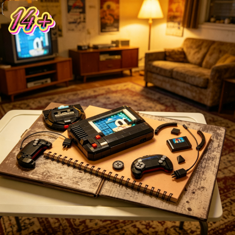 479 stuks Sonic Mega Drive Con - Gaming Console Lego recensie en prijs