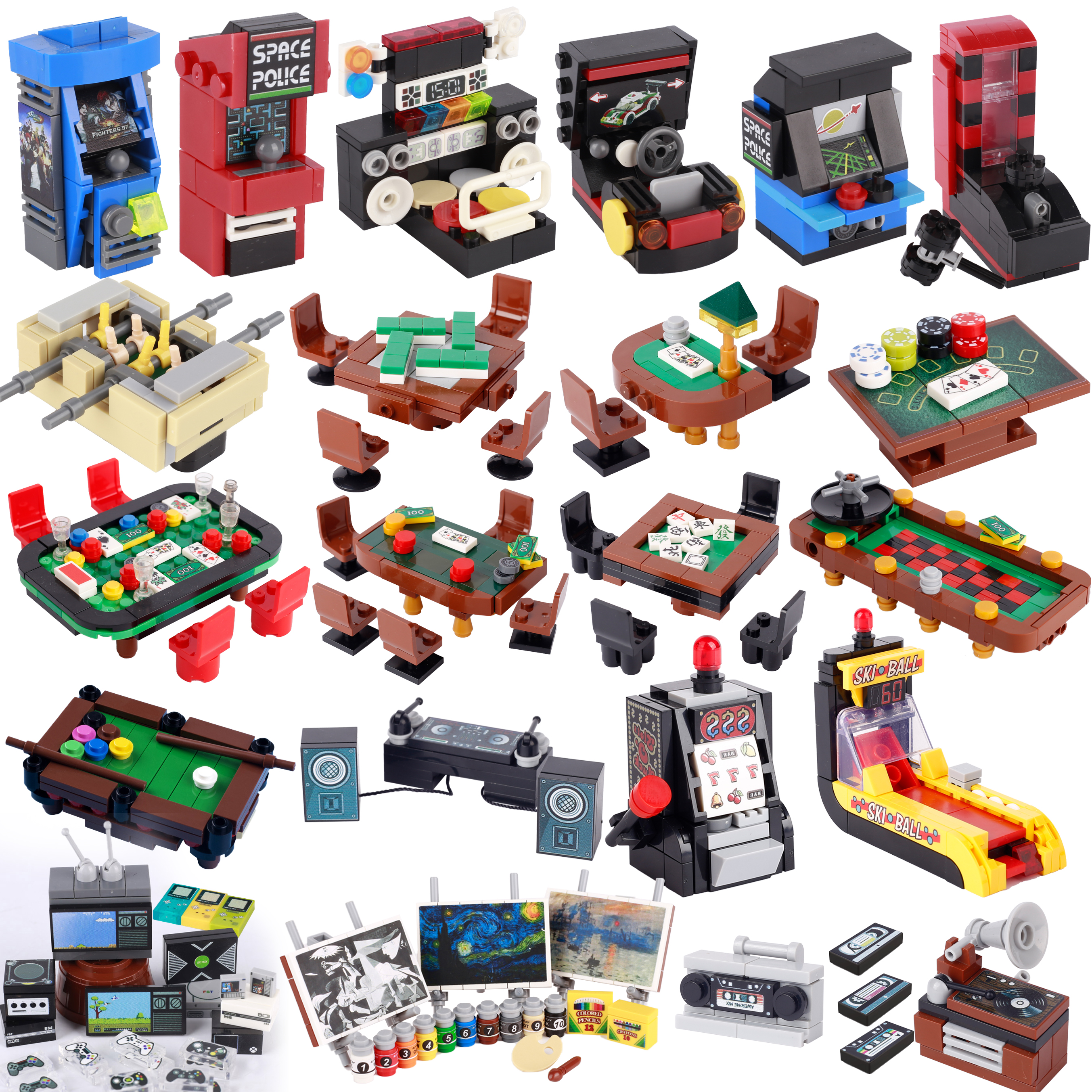 Moc Stad Poker Tafel Bouwstene - Gaming Console Lego recensie en prijs