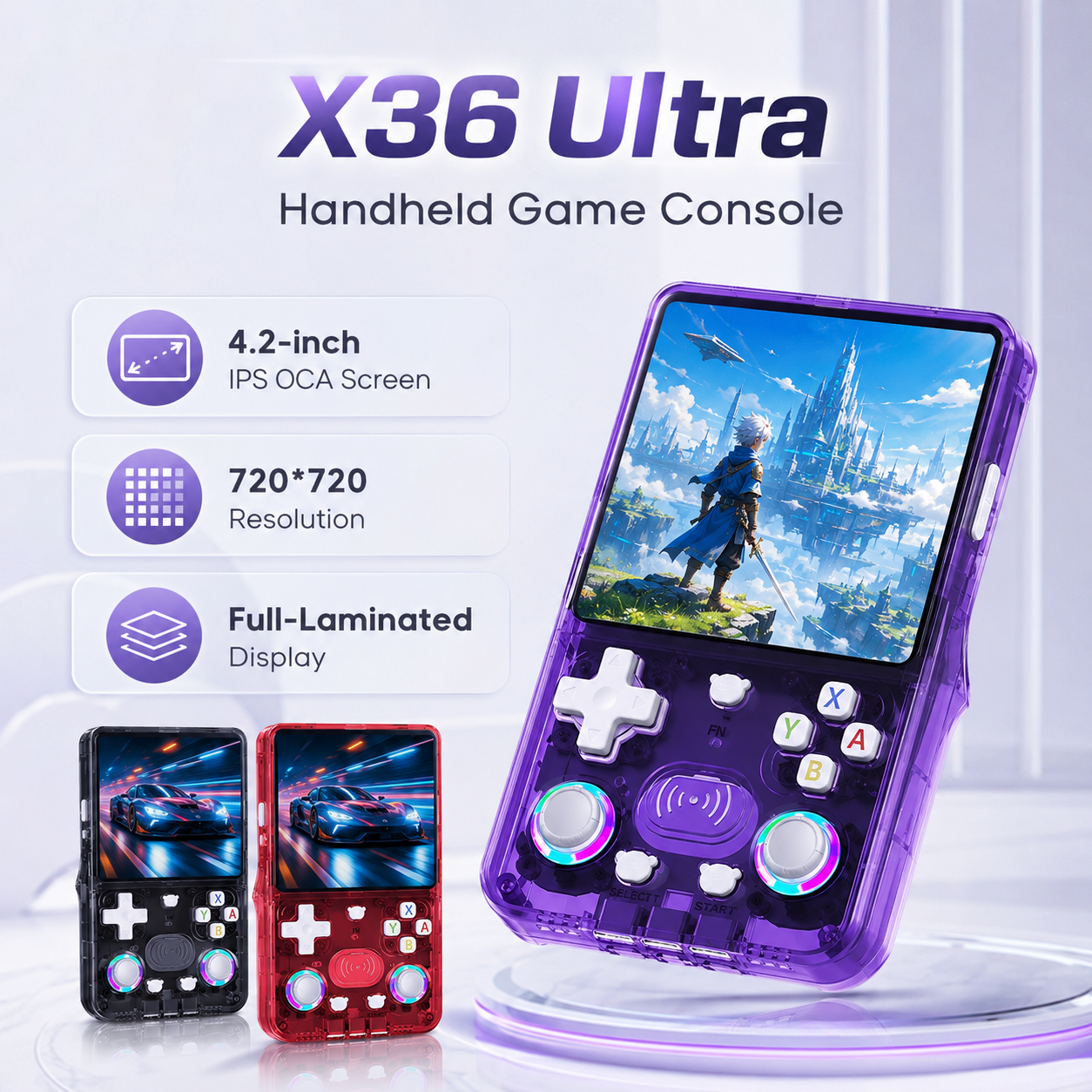 X36Ultra Retro Handheld Consol - Gaming Console Online recensie en prijs