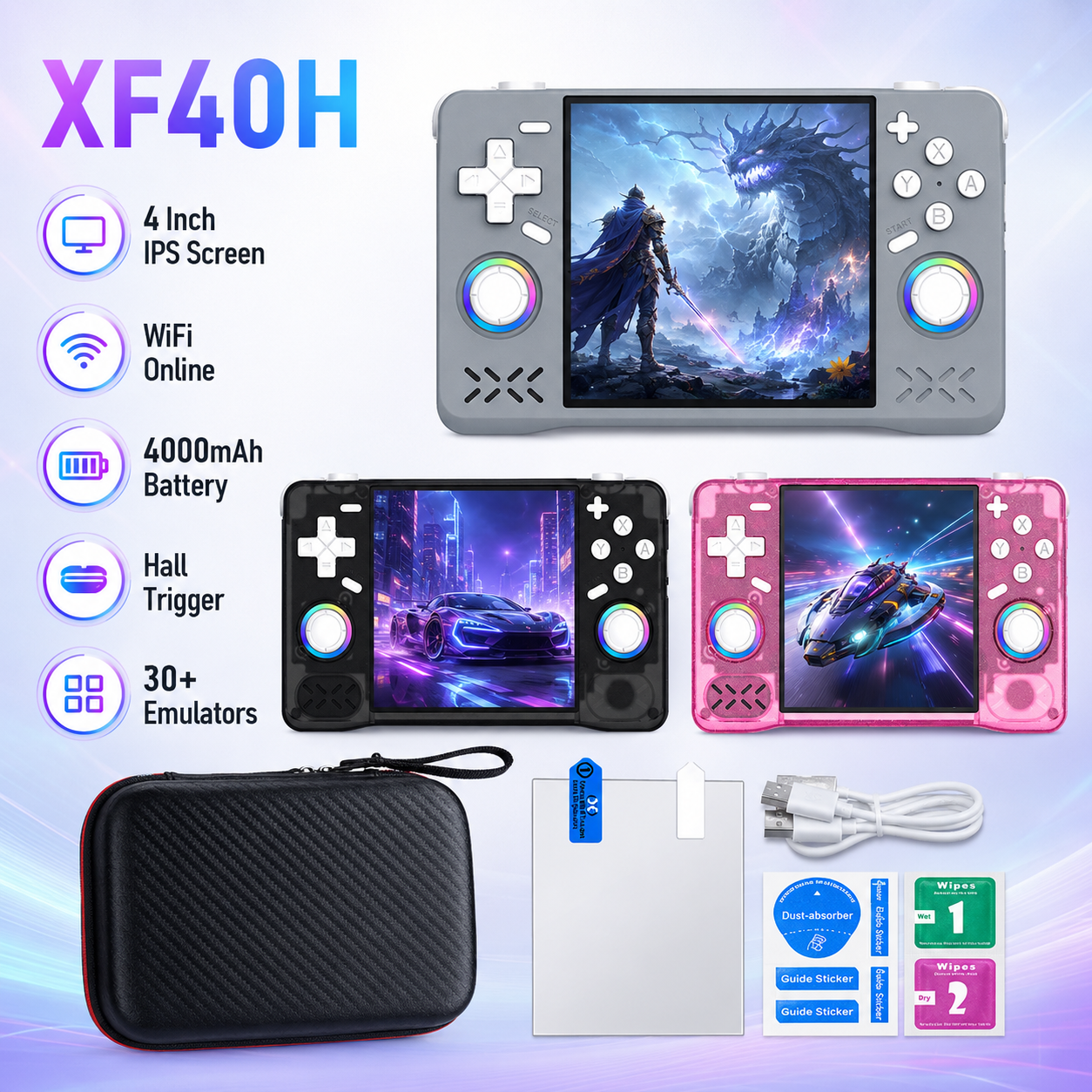 XF40H Pocket Retro Game Handhe - Gaming Console Online recensie en prijs