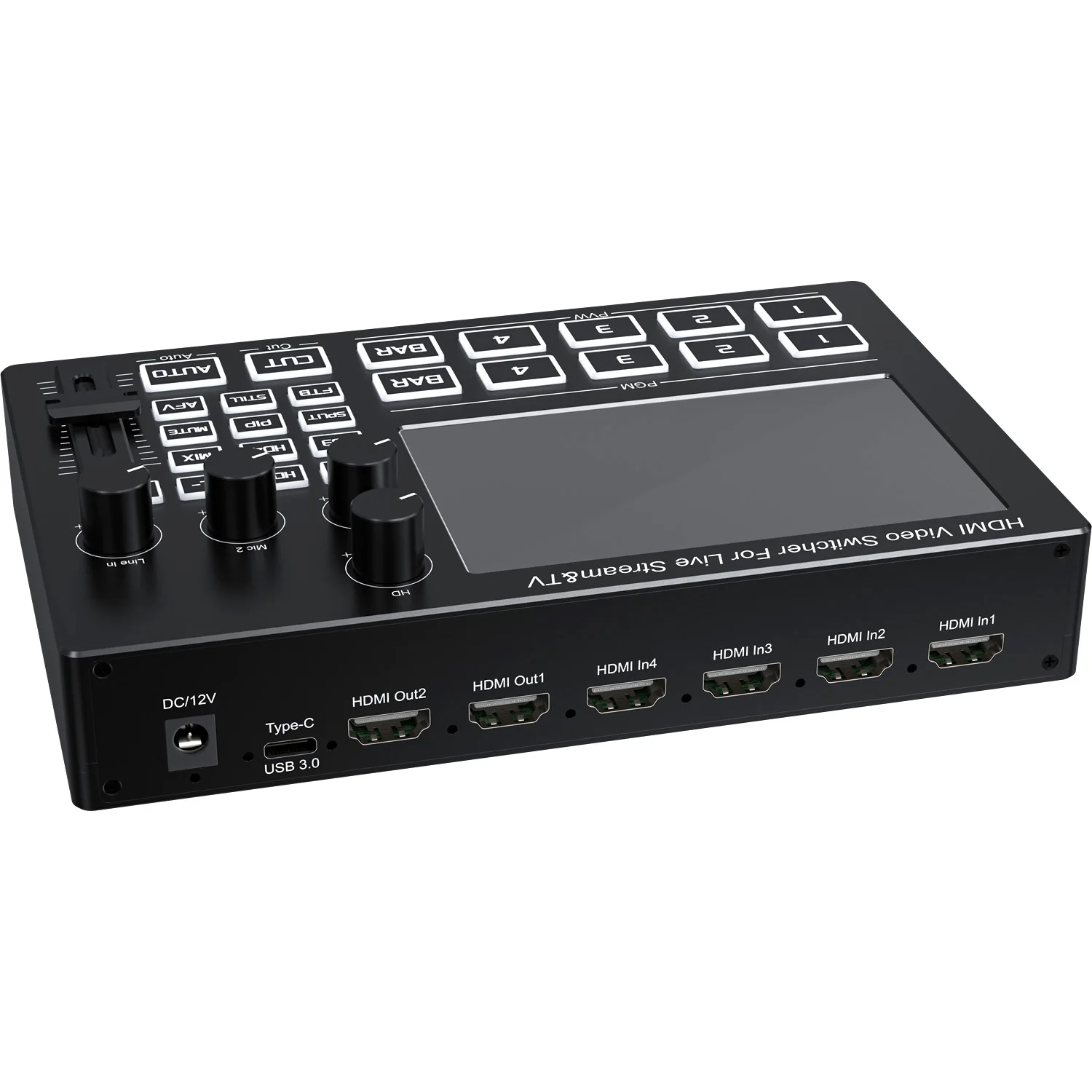 1080P 4-kanaals HDMI live stre - Gaming Console Video recensie en prijs