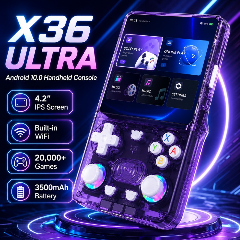 X36 Ultra Handheld Gameconsole - Gaming Console Online recensie en prijs