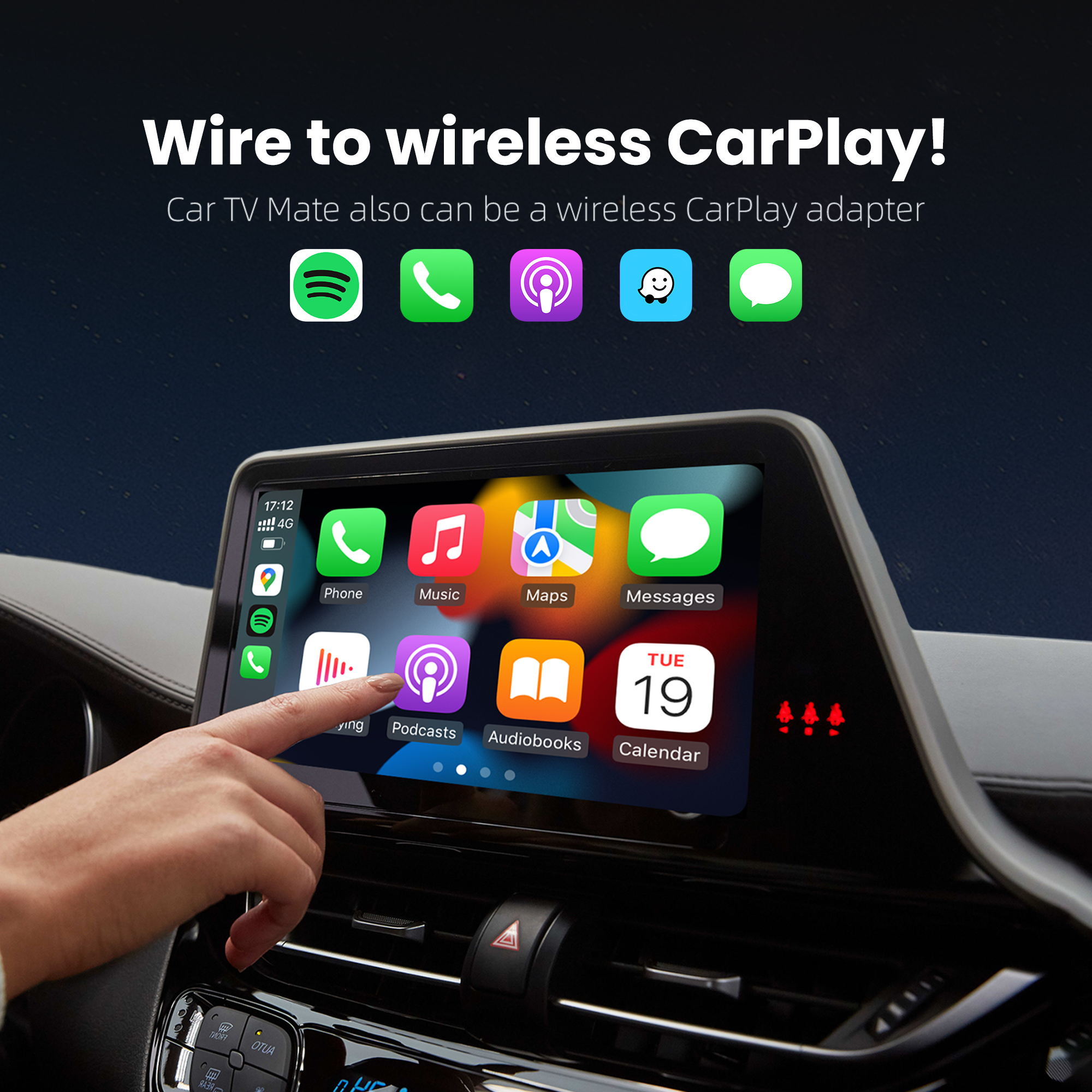 Draadloze CarPlay-adapter OTTO - Gaming Console Video recensie en prijs